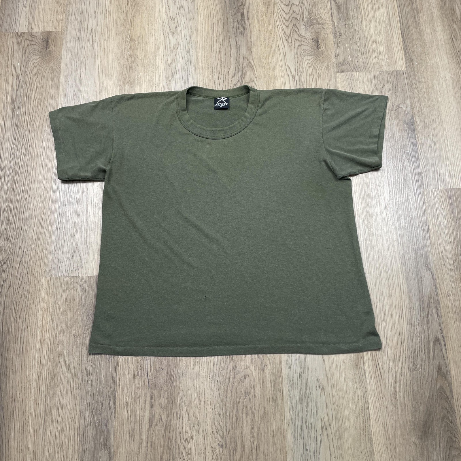 Rothco Shirt Mens XL Made USA Military Tee Crewneck Poly Cotton Basic Casual gallery