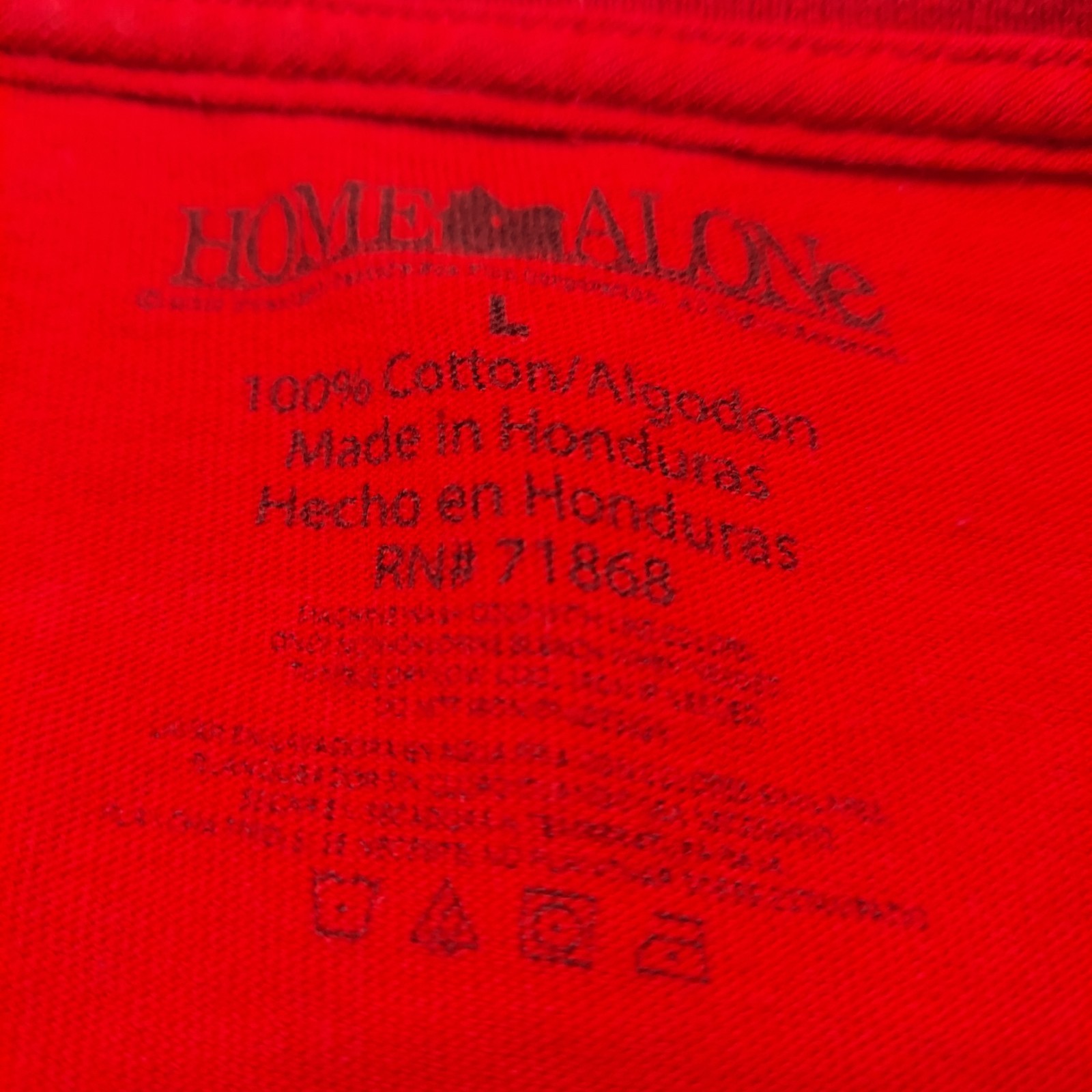 Home Alone Merry Christmas Ya Filthy Animal T-Shirt Mens Large Red Holiday Tee gallery