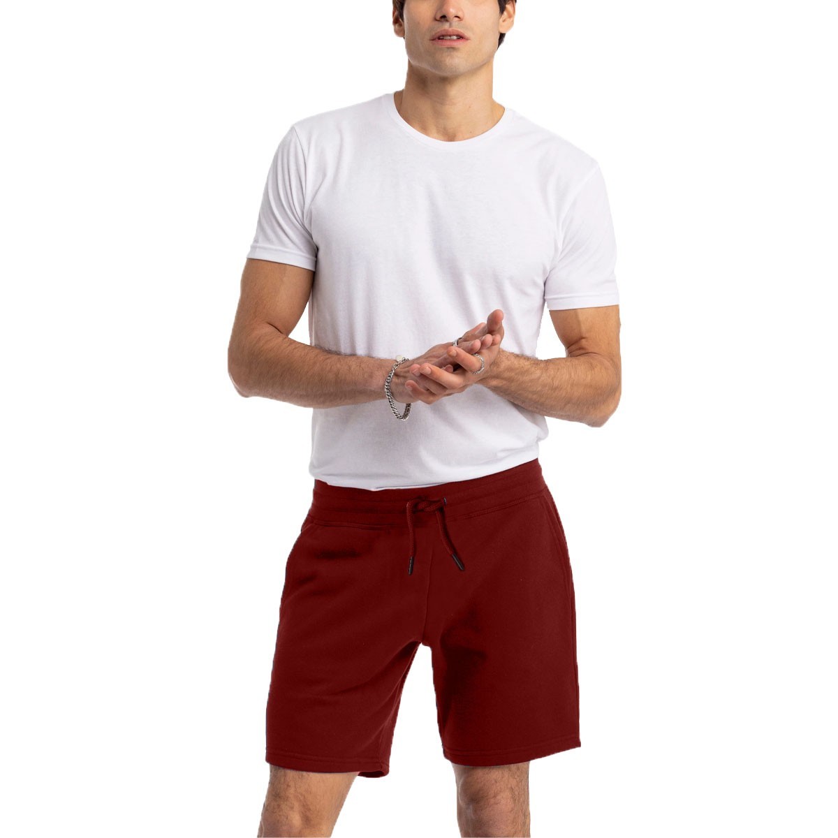 Men's 2 Piece T-Shirt & Shorts Set Gym Outfit Tracksuit Summer Short Sleeve New gallery