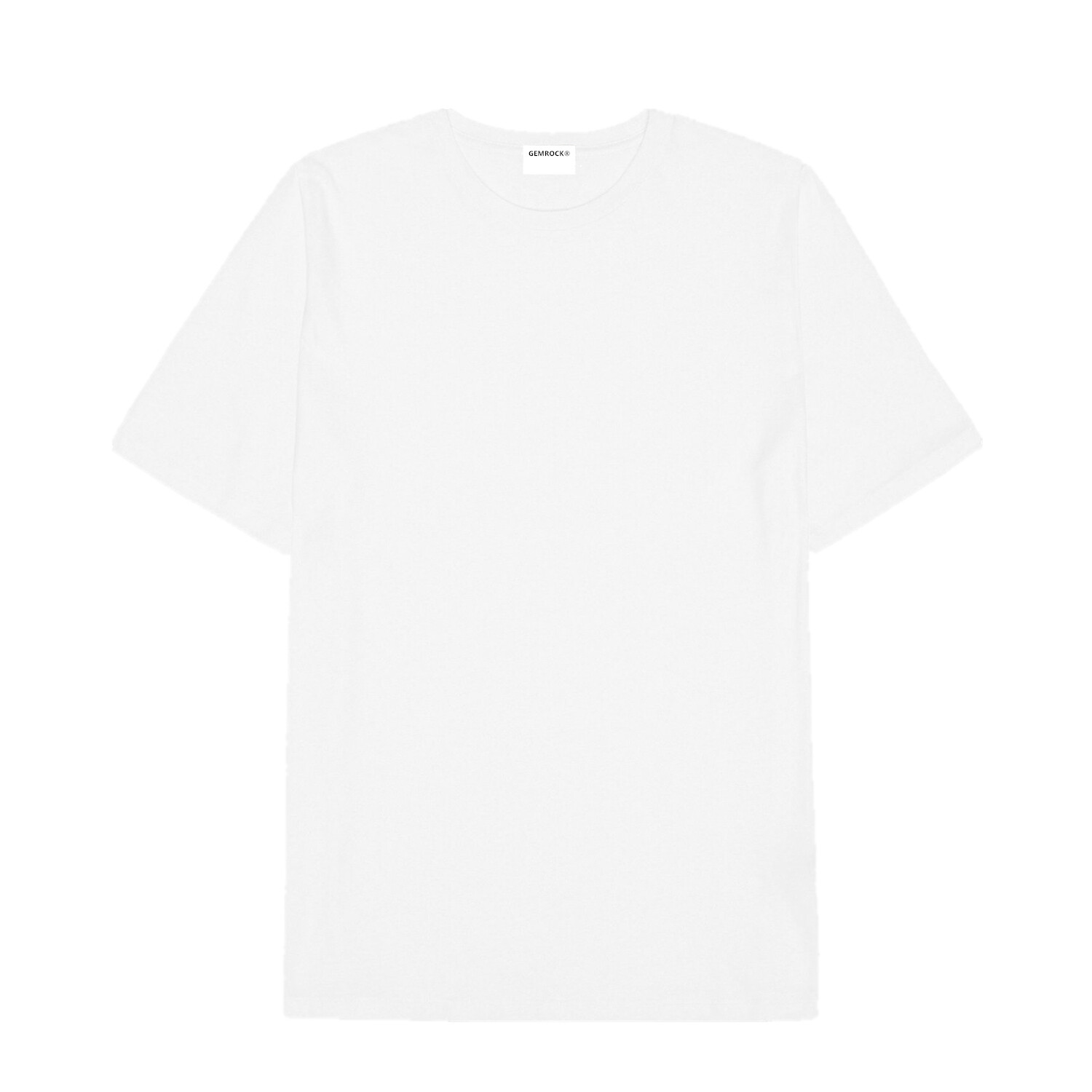 Black White Men 100% Thick Cotton Casual T-Shirt Short Sleeve Tee Crew V Neck gallery