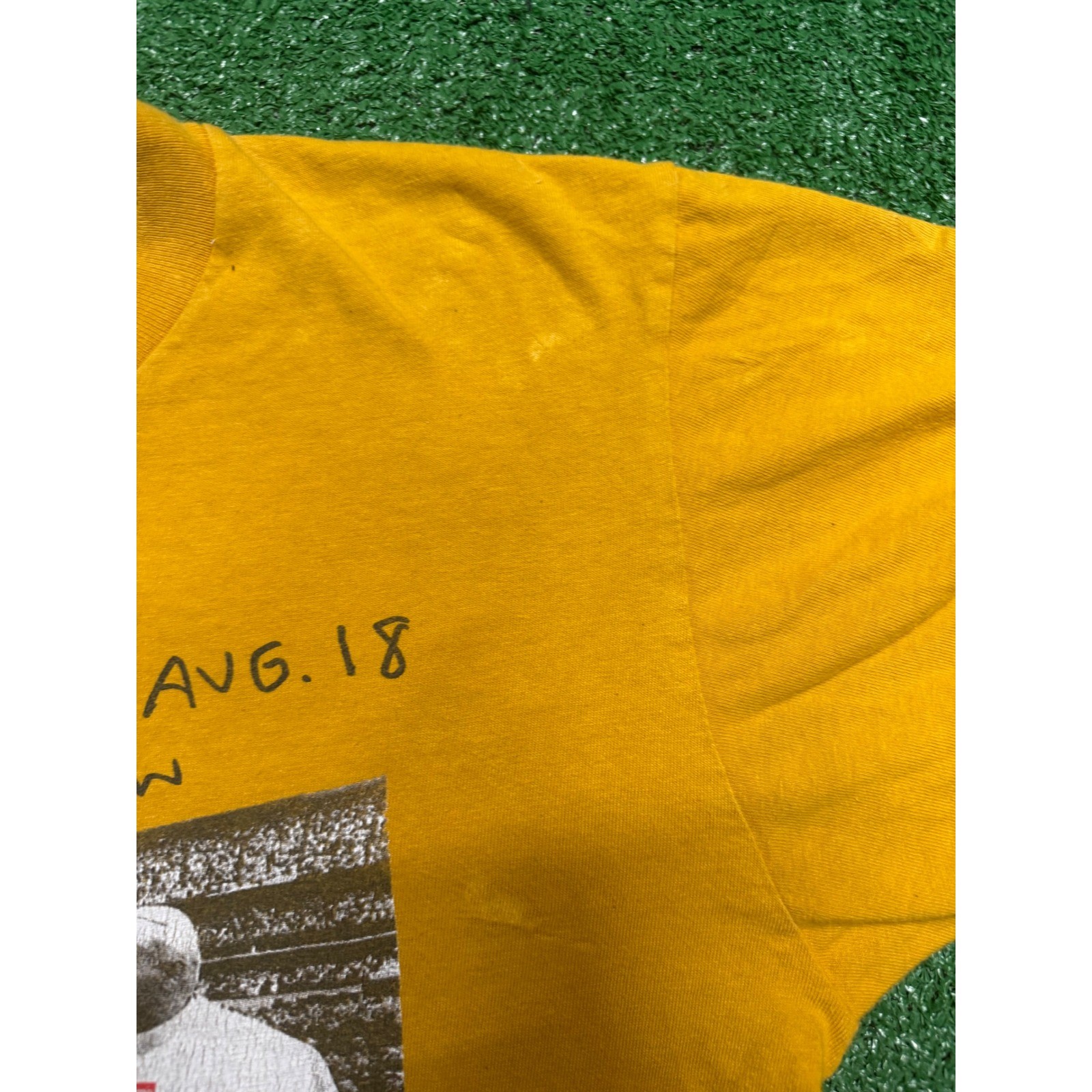 Supreme Antihero Pope Slayer Tee Mustard Yellow Mens Medium SS16 Graphic T-Shirt gallery