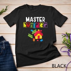 Master Builder – Building Blocks – Brick Builders Toys Gift Unisex T-shirt