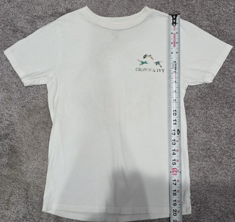 Lot of 5 Boys T shirts - 3 Quick Silver, 1 Great White Dive Co., 1 Crown & Ivy-S gallery