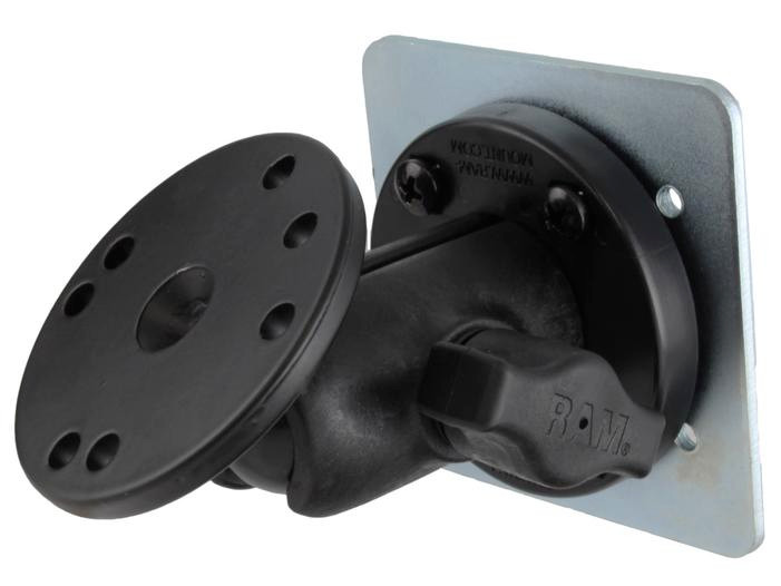 RAP-B-101-Z0N1U  universal composite  1 inch ball mount with 2 inch arm