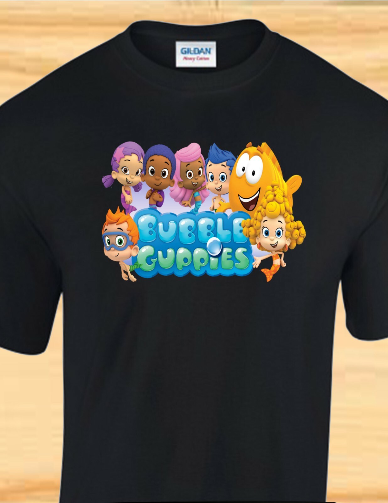 BUBBLE GUPPIES – Cartoon TV Show – CUSTOM T-SHIRT – Adult, Child, Toddler