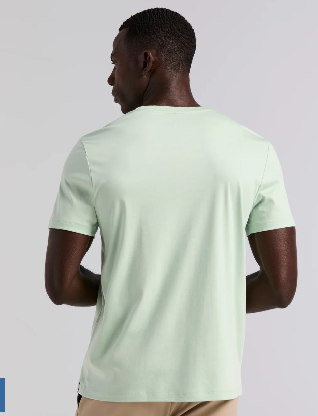 Perry Ellis Men's Cool Interlock Crew Neck Short Sleeve Tee SILT GREEN - 2XL gallery