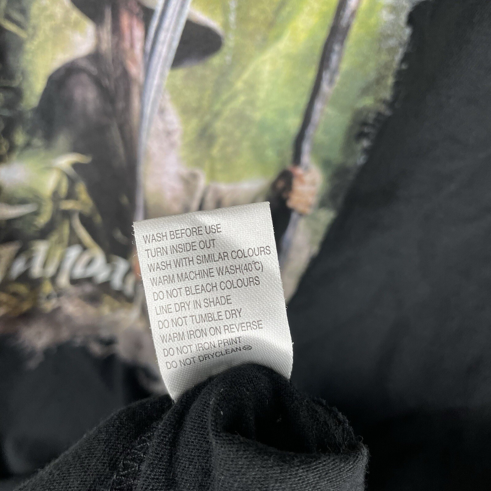 The Hobbit Desolation Of The Smaug Gandalf Shirt Mens XL Black 2013 Read Descri gallery