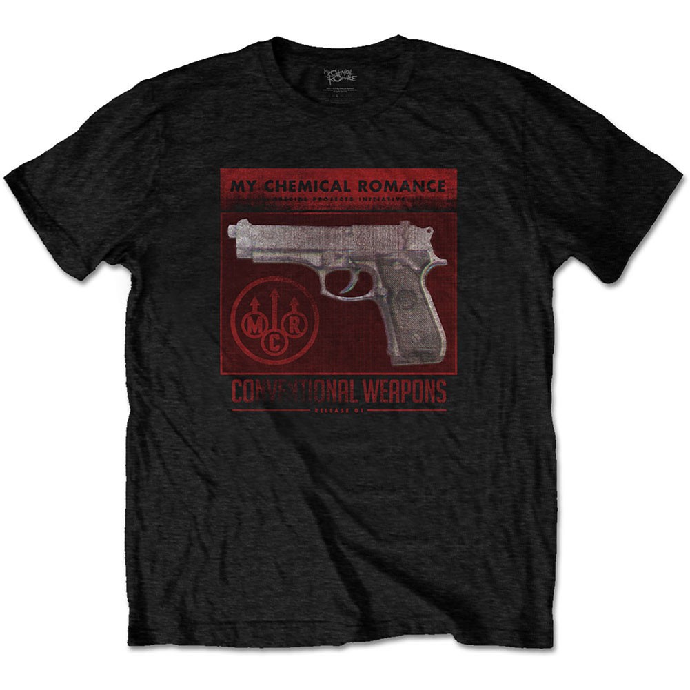 Men's My Chemical Romance CW Volume 1 Slim Fit T-shirt X-Large Black gallery