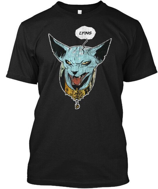 Saga Lying Cat – Tee T-Shirt Made in the USA Size S to 5XL
