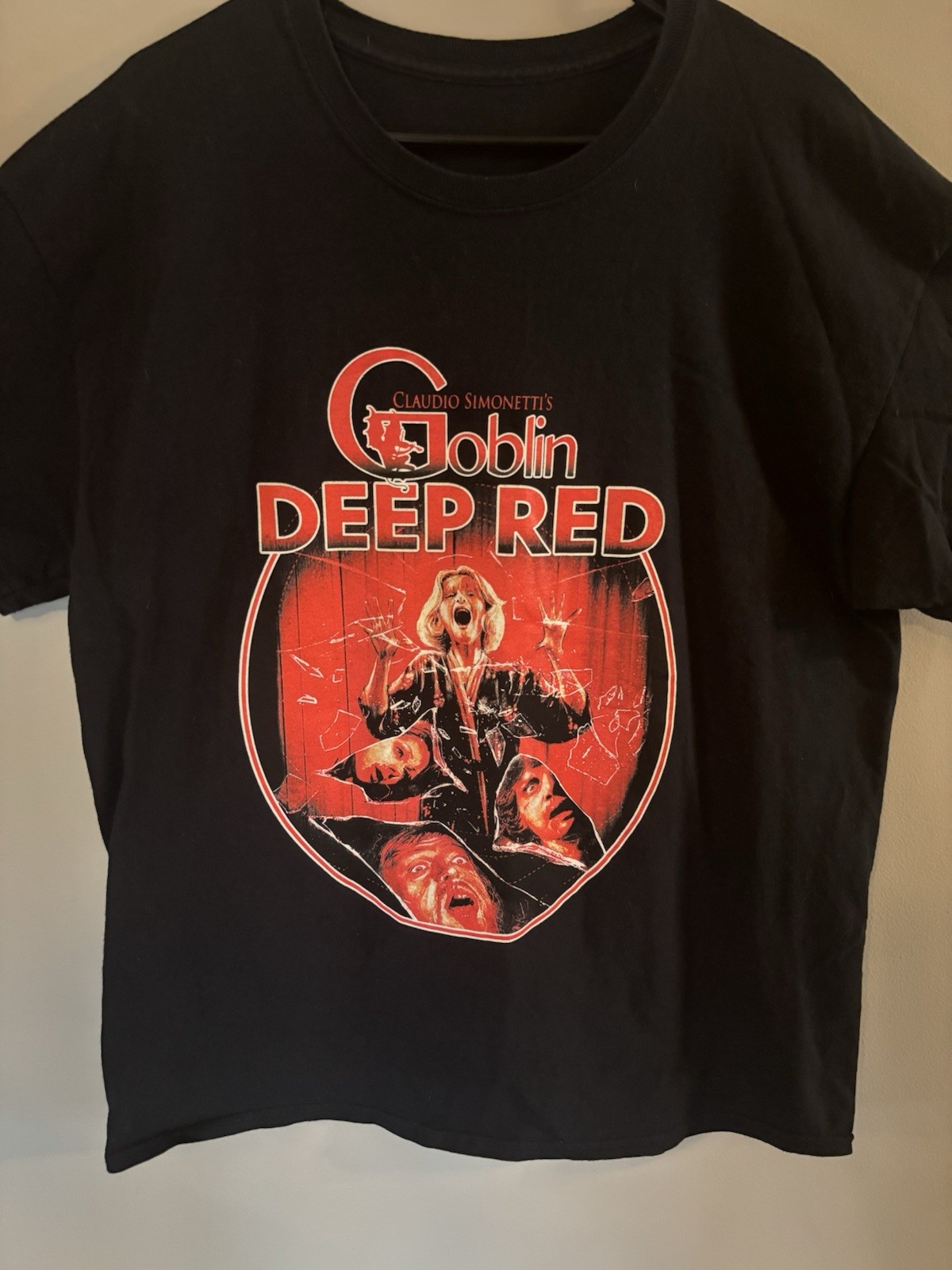 Goblin Deep Red North America Tour 2019 Men's Black Cotton Graphic T-Shirt XL gallery