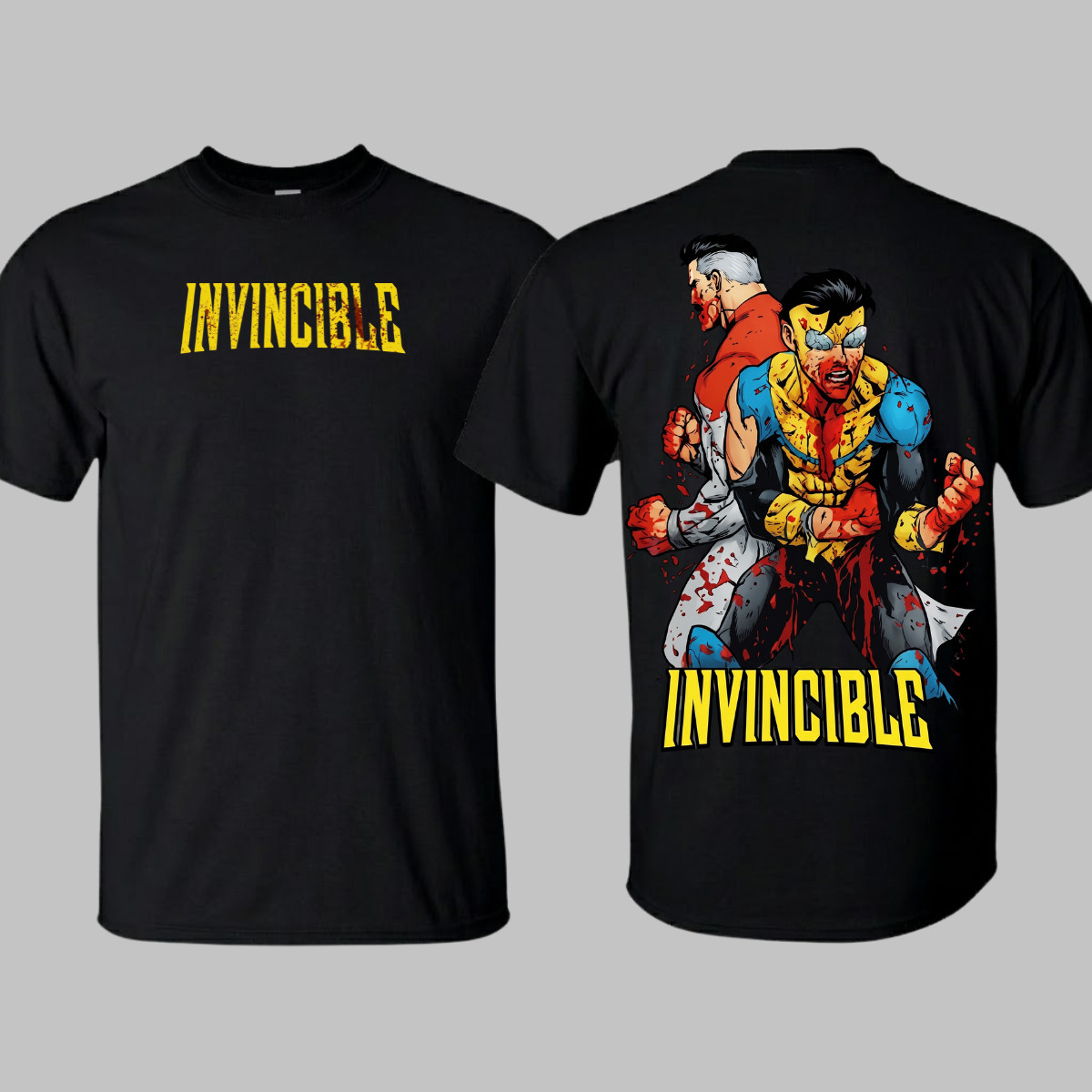 Invincible Comic Shirt Superhero Graphic Tee Mark Grayson Fan Gift Unisex Tee gallery