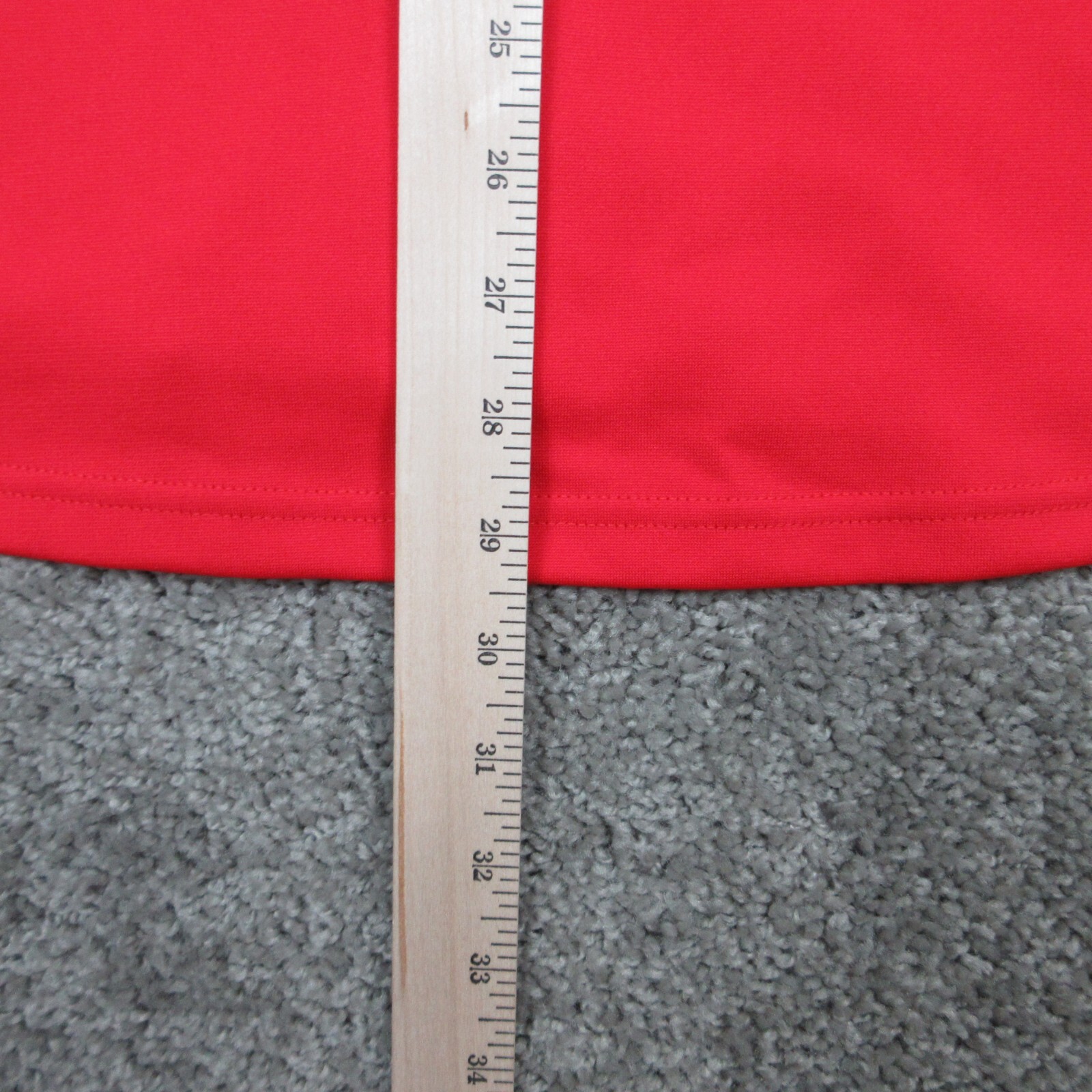 Nike Baseball Jersey Mens Medium Red Custom Blank Vapor Full Button Swoosh NWT gallery