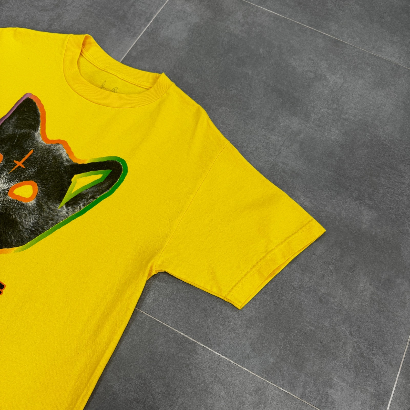 Tyler The Creator Golf Wang Y2K Men Yellow T-Shirt Size M Made in Mexico gallery