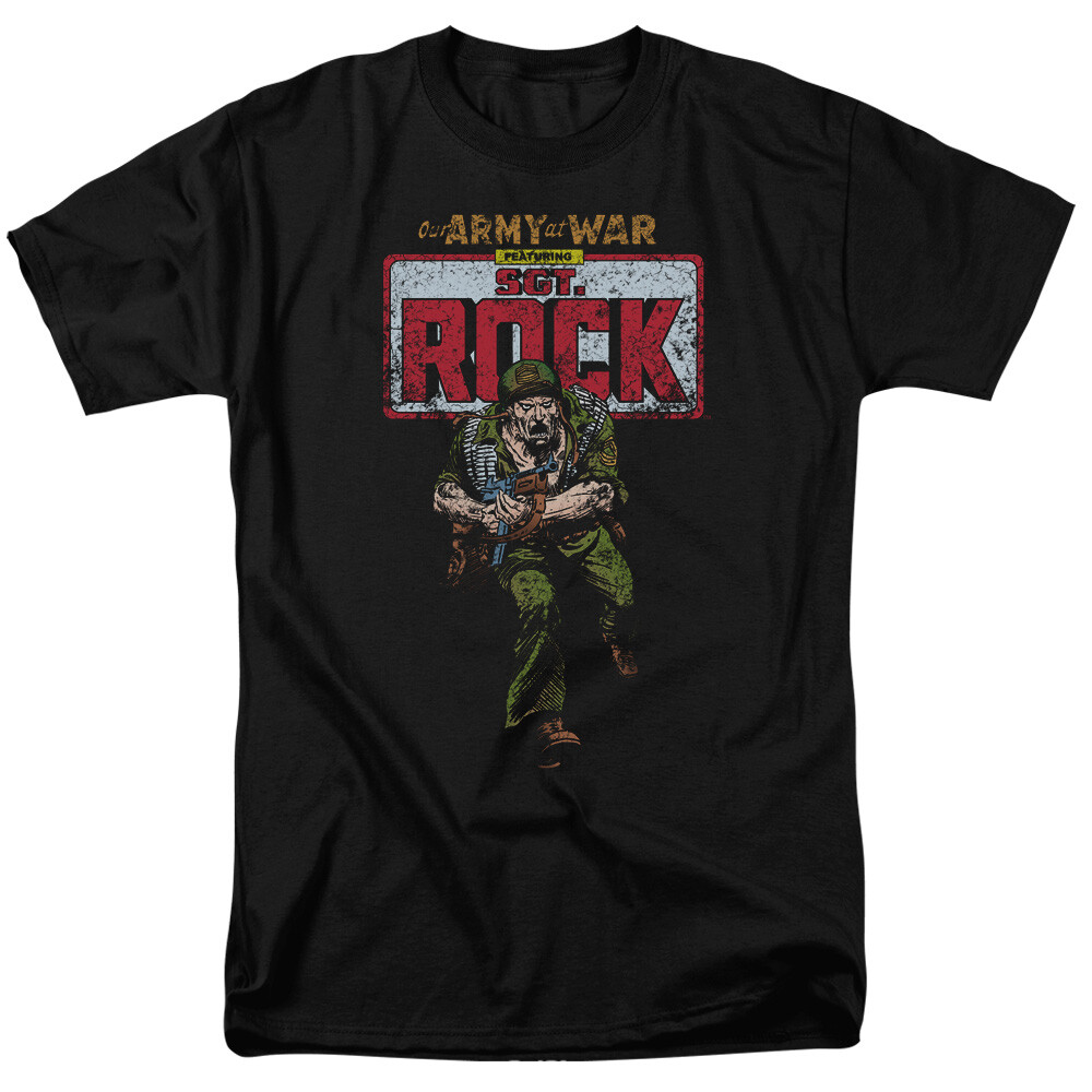 Sgt Rock DC Comics Licensed Adult T-Shirt