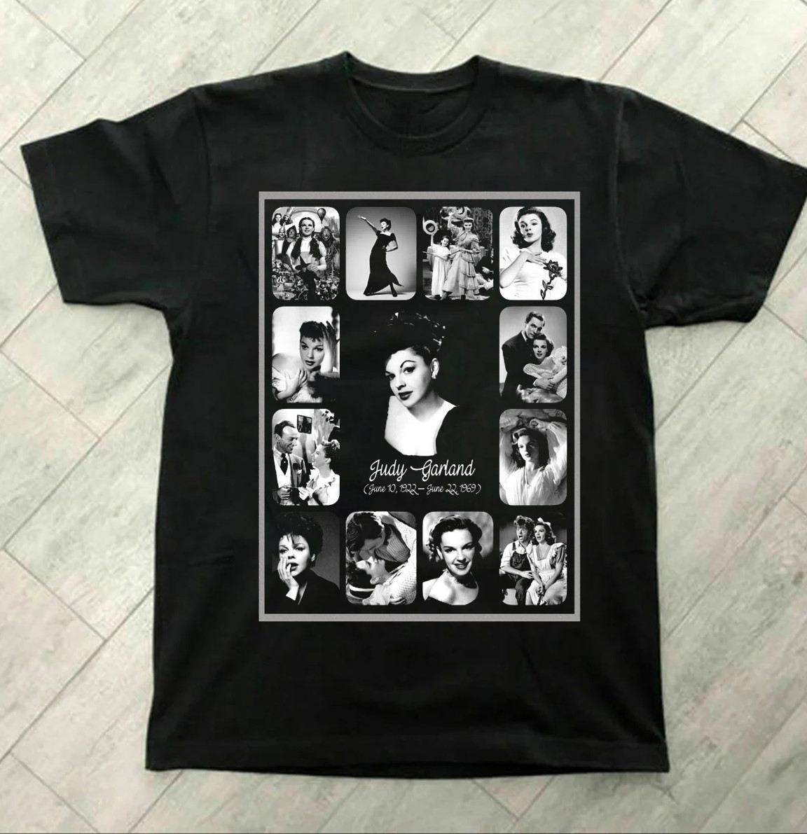 Rare Judy Garland 1922 1969 Cotton Gift For Fan S to 4XL T-shirt