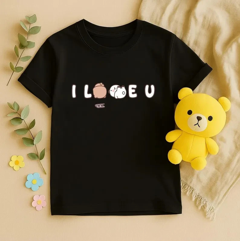 Bubu Dudu I Love You Shirt – Cute Bear T-Shirt