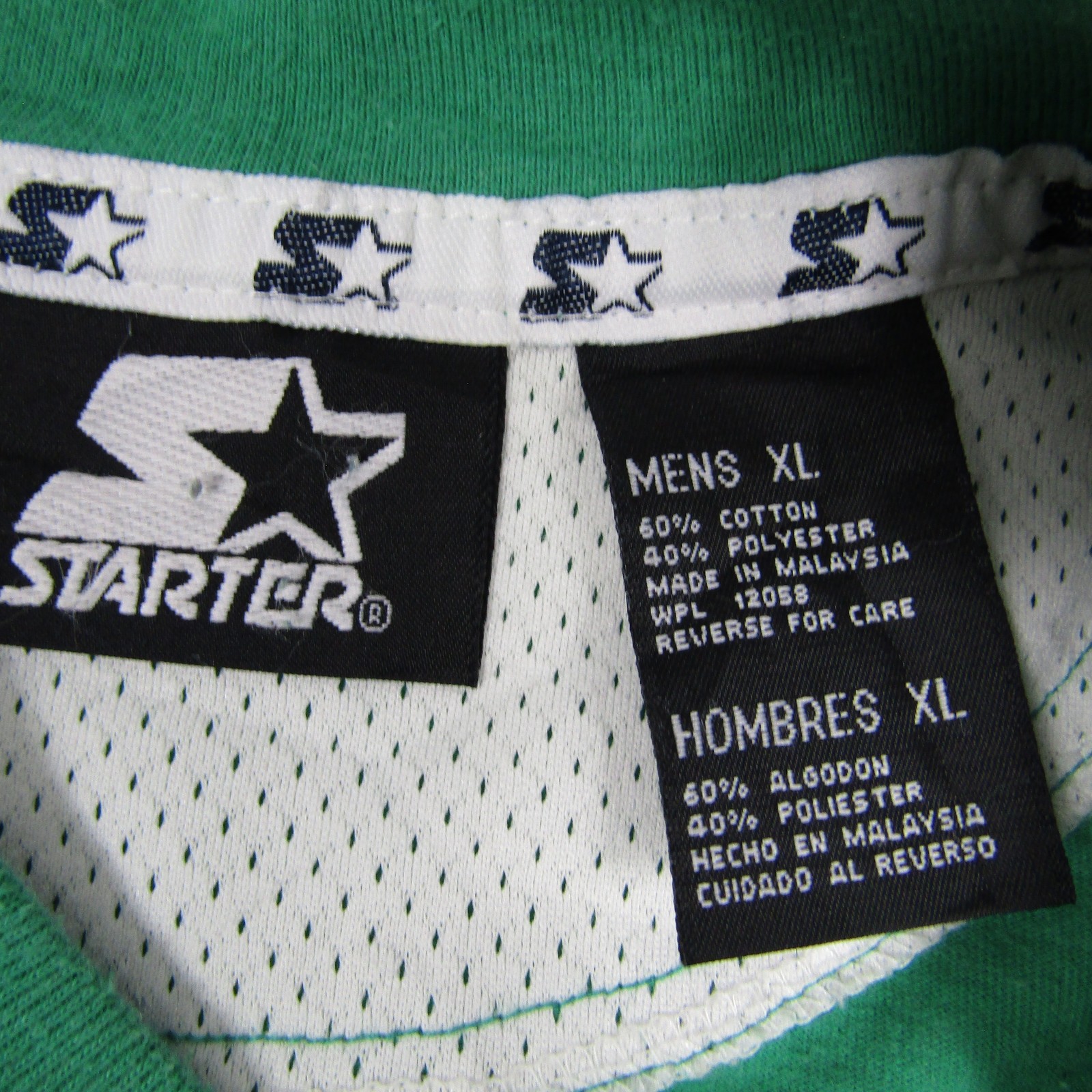 Starter Shirt Mens XL Green Star Logo Short Sleeve Athletic Tee 90s Streetwear gallery