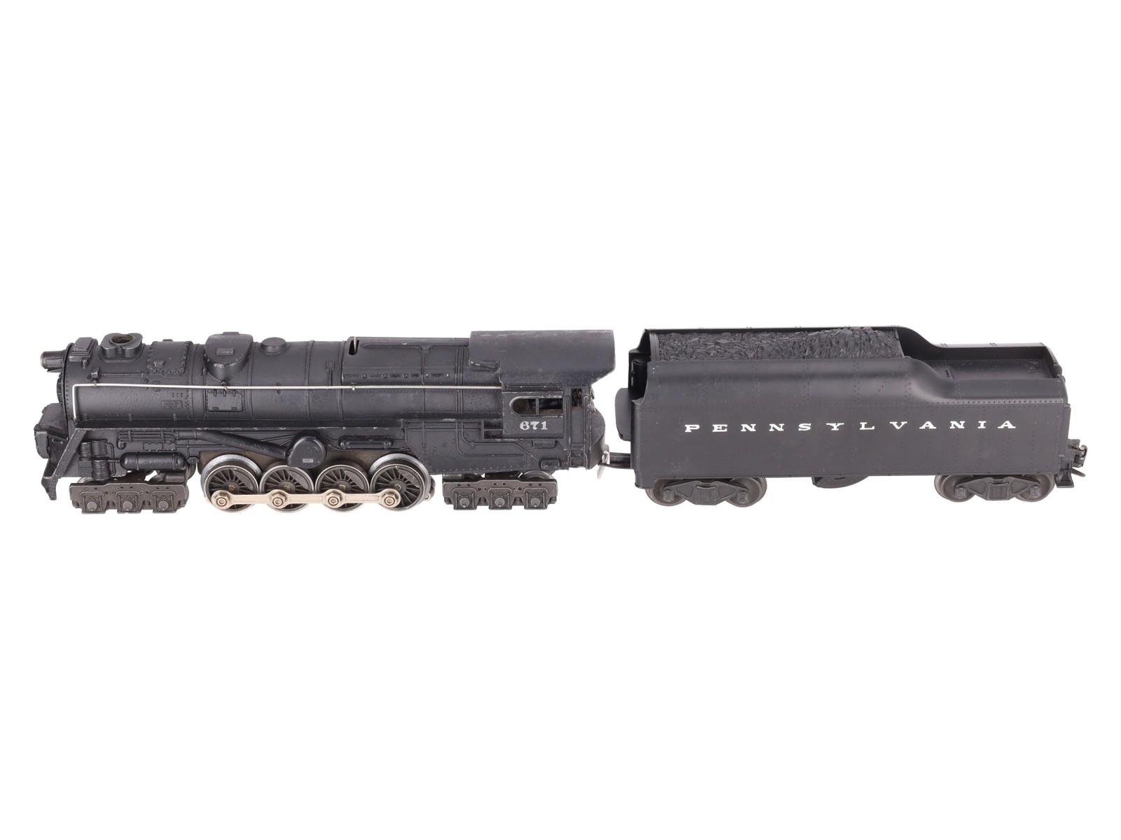 Lionel 671 Vintage O 6-8-6 Die-Cast Steam Turbine Locomotive with 2671W Tender