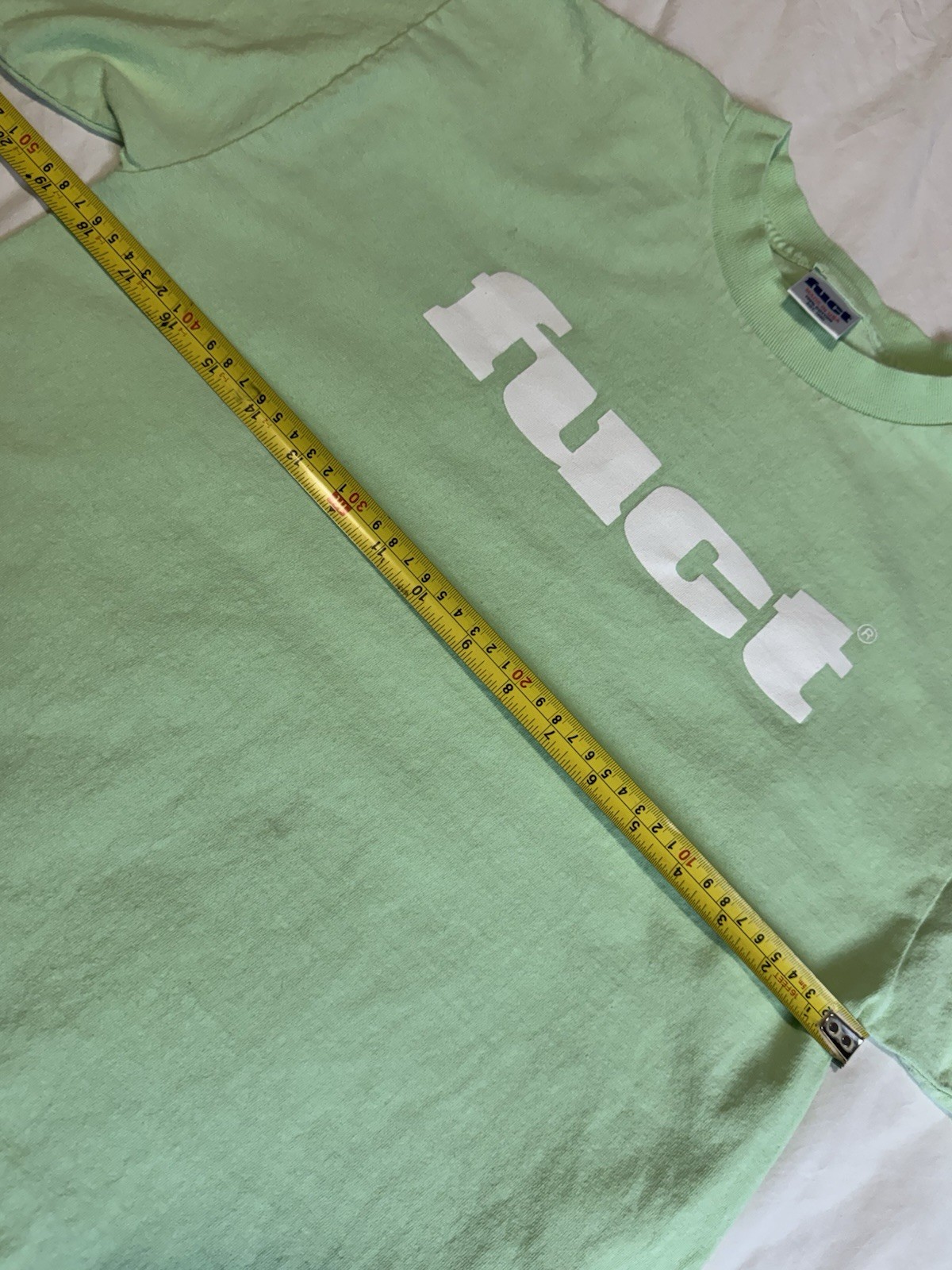 Fuct Tshirt, Og Logo, Mint Green Small gallery