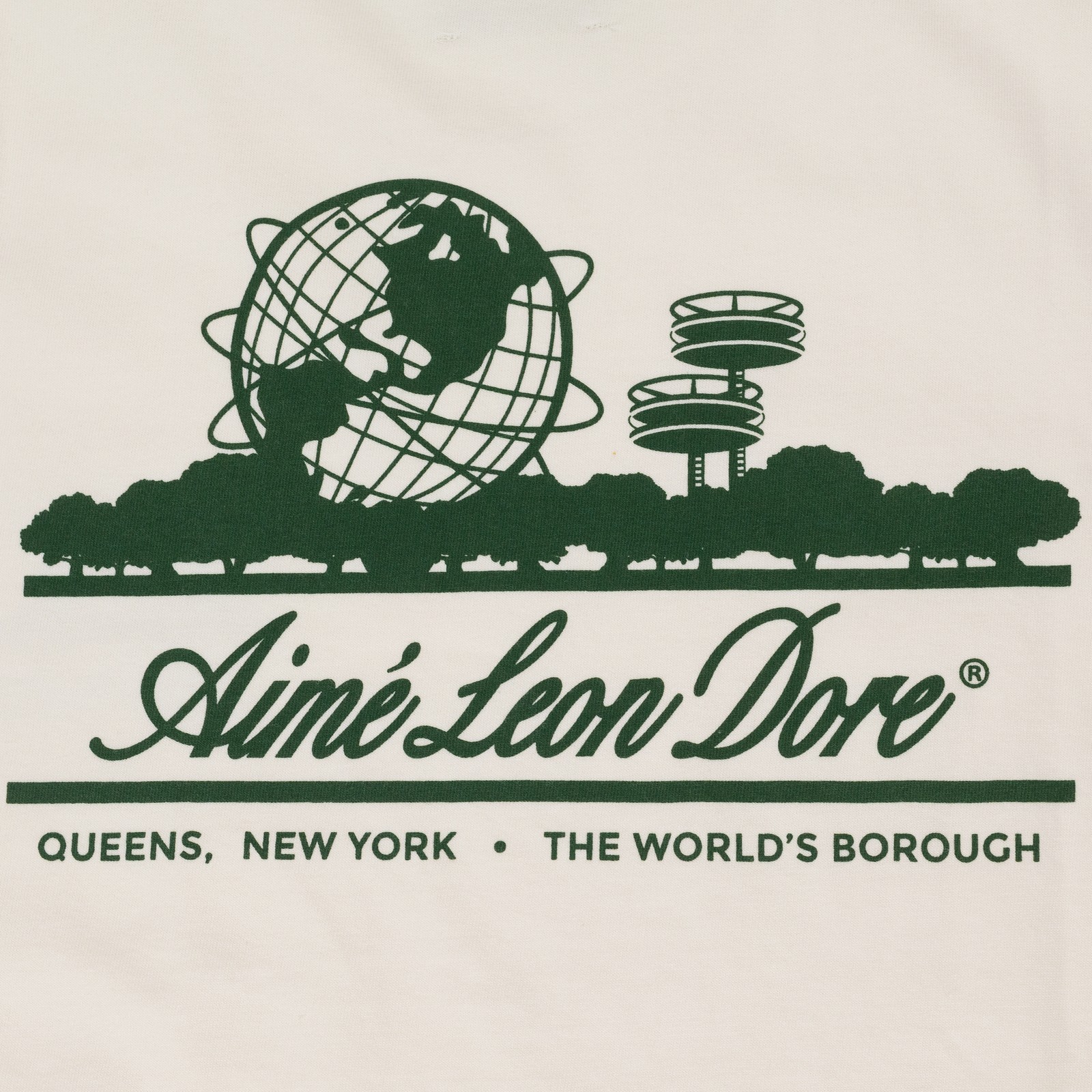 AIME LEON DORE Pristine Unisphere Tee SIZE L $85 gallery