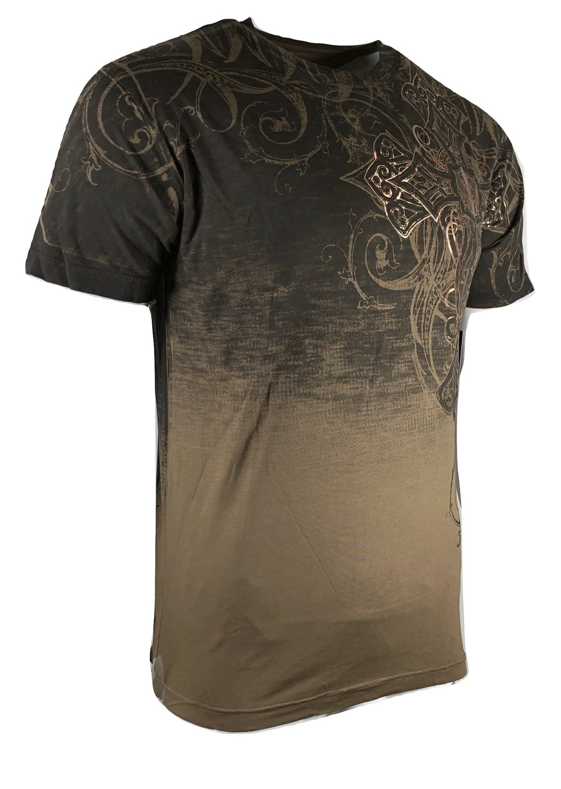 Xtreme Couture By Affliction Men's T-Shirt DECRETUM Brown Biker S-5XL gallery