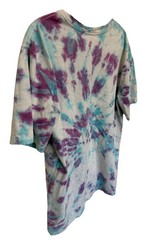 Carhartt Men’s Medium Bleach Tie Dye T‑Shirt – Loose Fit Short Sleeve Pocket