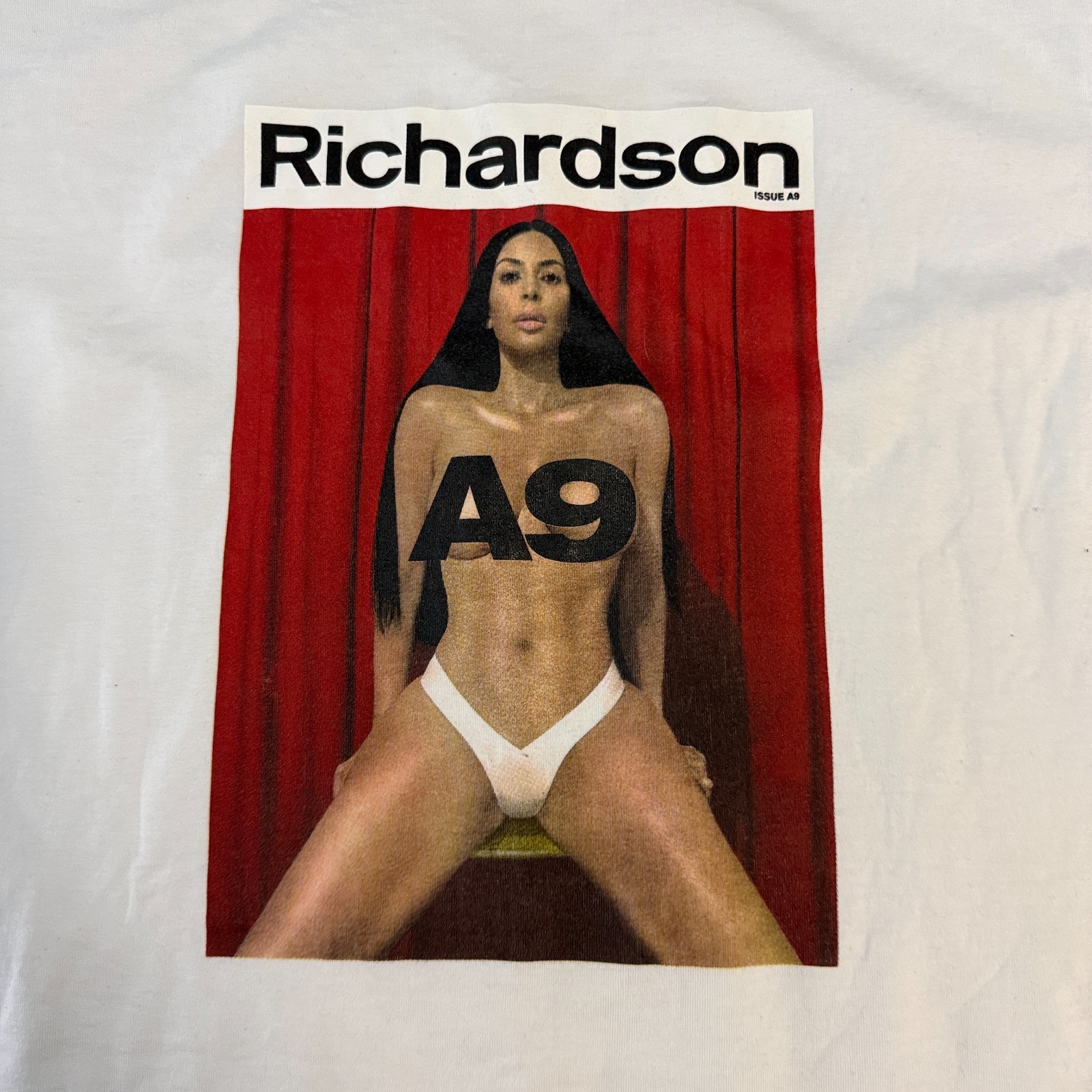 Authentic Richardson A9 Kim Kardashian West T-Shirt White Large L Archive gallery