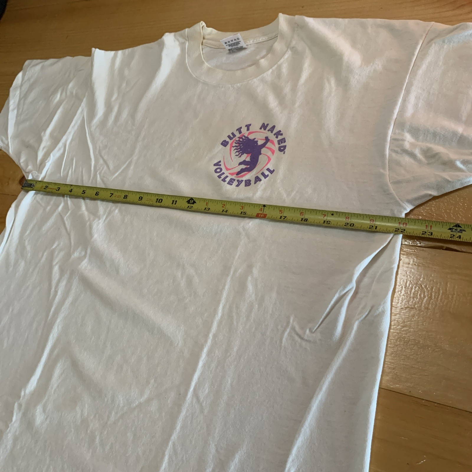 Vintage 90’s Butt Naked Volleyball Single Stitch T-shirt Trolls Doll XL FOTL gallery