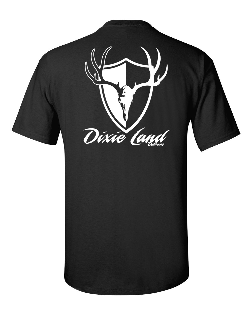 Hunting t shirt Dixie Land OutdoorsDeer Skull Mount Bow Hunter compound bow gallery