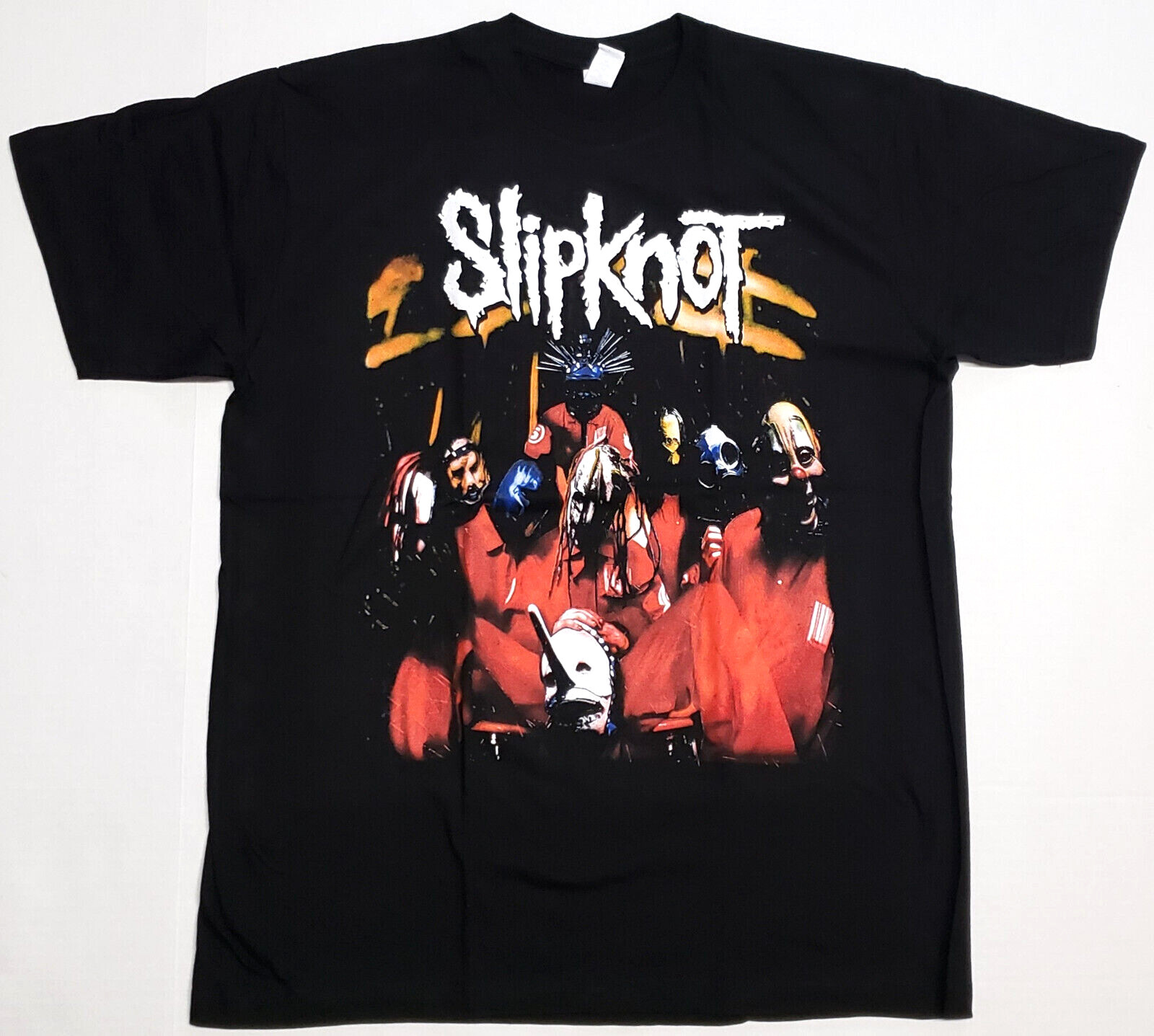 SLIPKNOT T-shirt Heavy Metal Band Tee Men’s 100% Cotton Black New