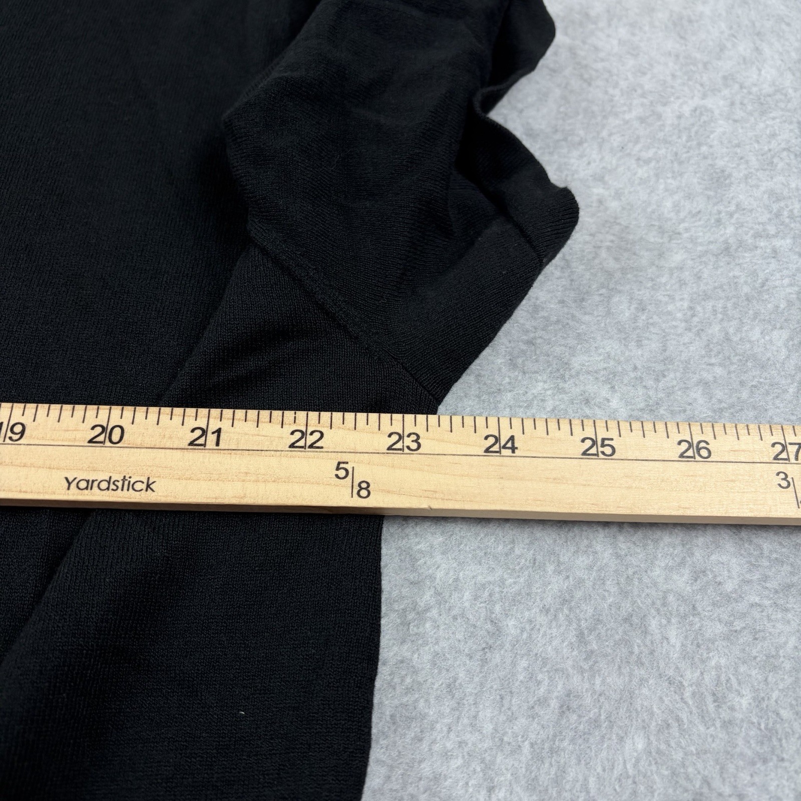 Collars & Co T Shirt Mens XL Black Cotton Silk Minimalist Crewneck Premium Tee gallery