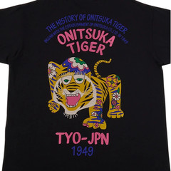 Onitsuka Tiger OVERSIZED GRAPHIC TEE 2183B531 100% Cotton Relaxed Fit JAPAN NEW