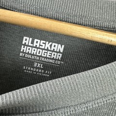 Alaskan Hardgear Duluth Standard Fit Mens 3xl Gray Short sleeve T-shrt