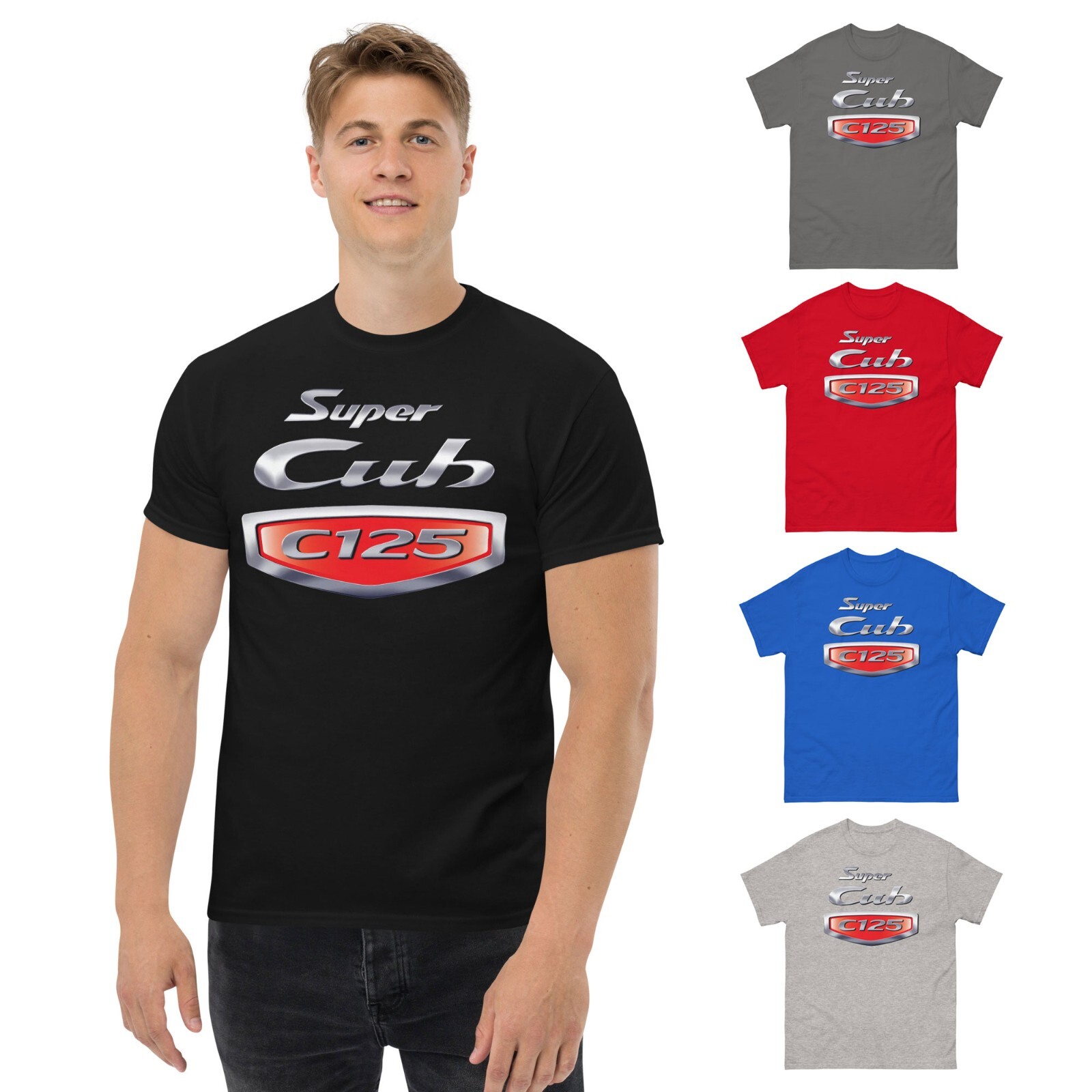 Super Cub Short-Sleeve Unisex T-Shirt - FIVE COLORS AVAILABLE gallery