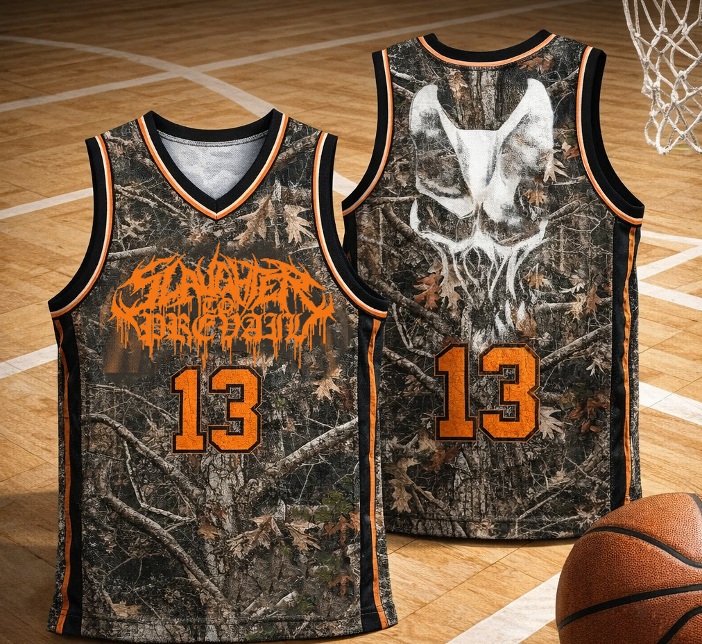 HOT NEW Slaughter to Prevail BAND basketball jersey All sizes XZ1436 gallery