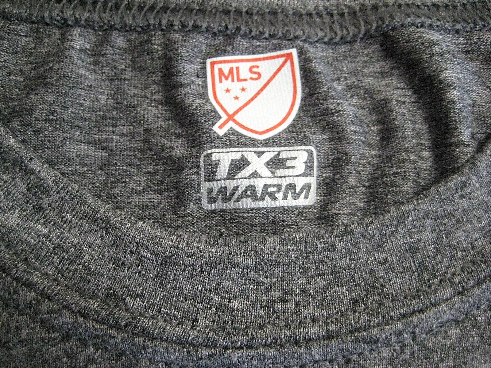 NWOT- MLS D.C. United TX3 WARM Gray Polyester T-Shirt Size Large- Ships FREE! gallery