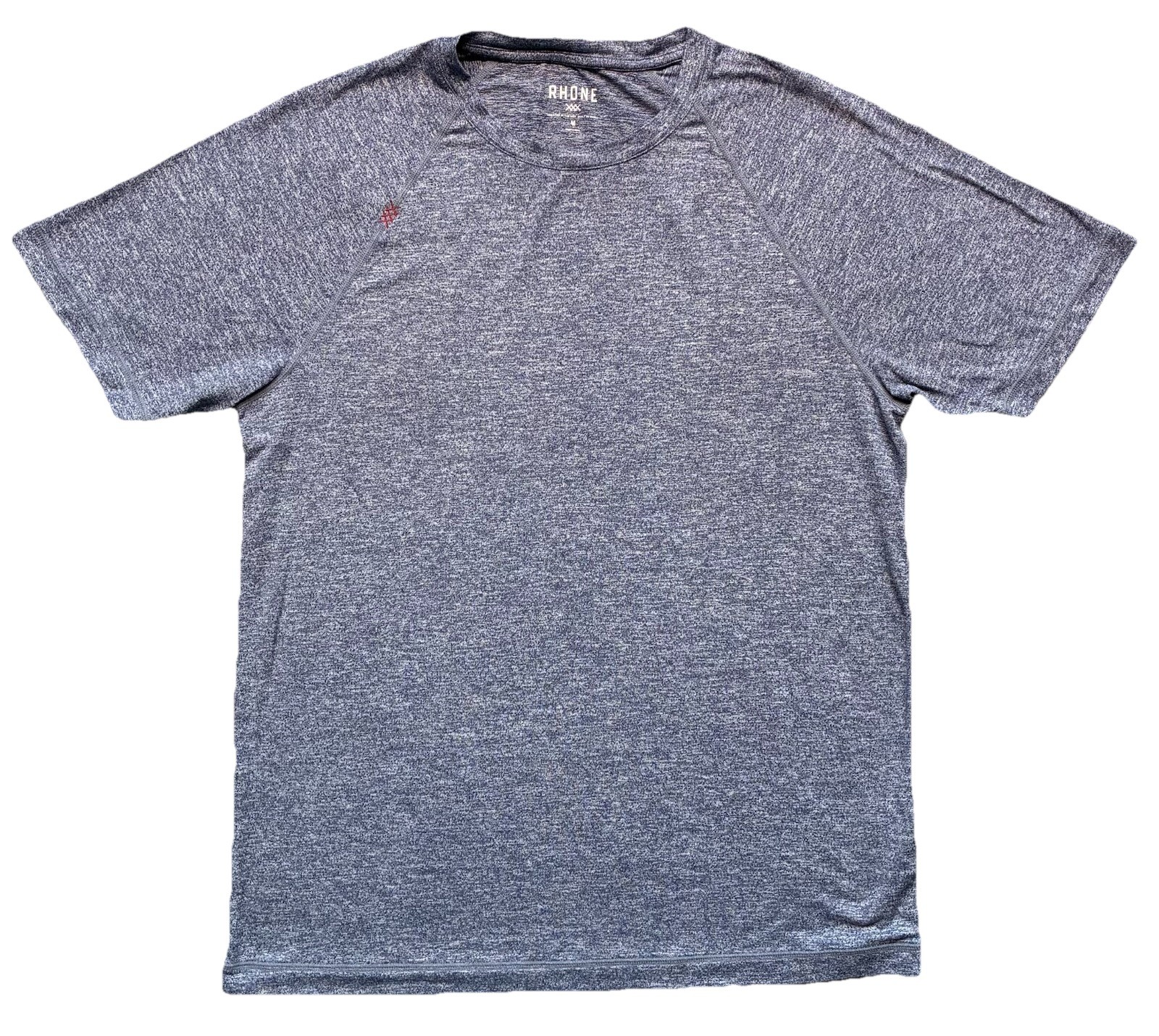 Rhone Reign Performance Shirt Mens Medium Short Sleeve Workout Training Gym gallery