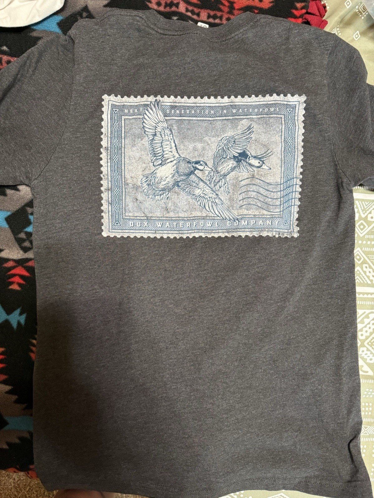 12 DUX Waterfowl Company Men’s Duck Hunting Graphic Tees M Crew Neck Cotton Knit gallery