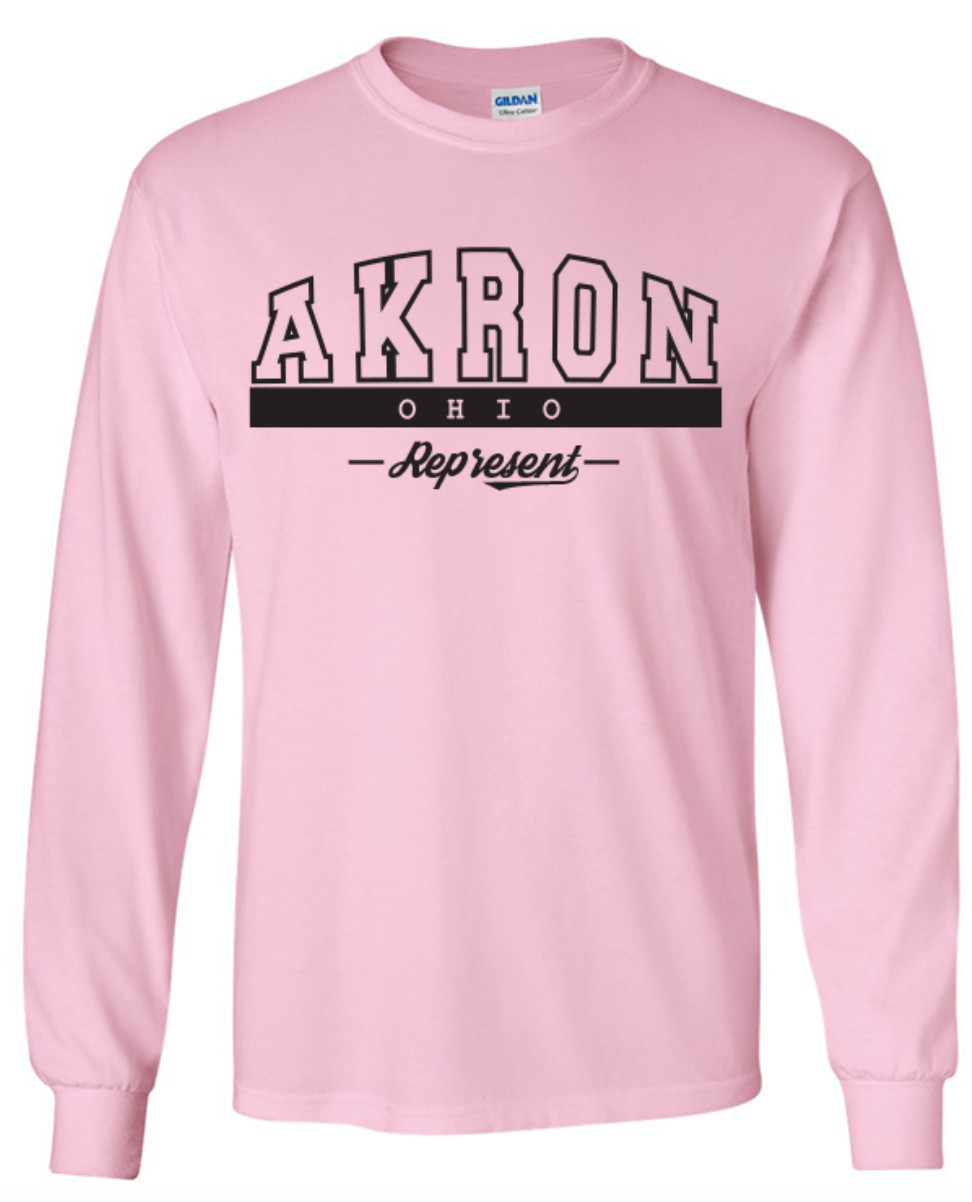 Akron Ohio State T-Shirt Long Sleeve Graphic Tees Unisex Apparel Design gallery