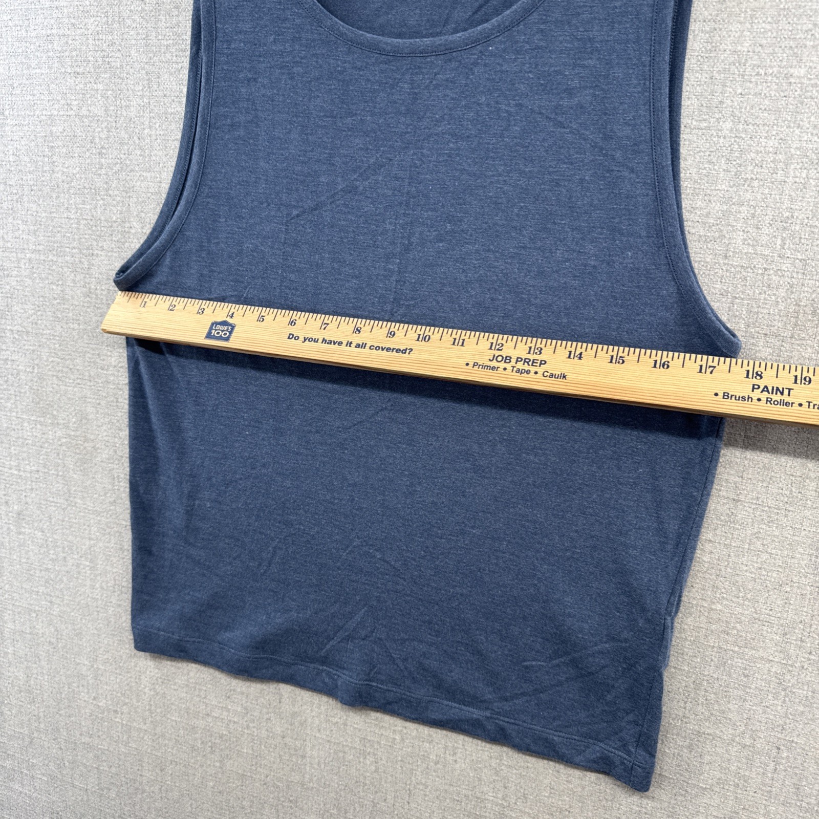 Wolf vs Goat Bamboo Tank Top Shirt Mens XXS 2XS Blue Sleeveless Soft Basic Italy gallery