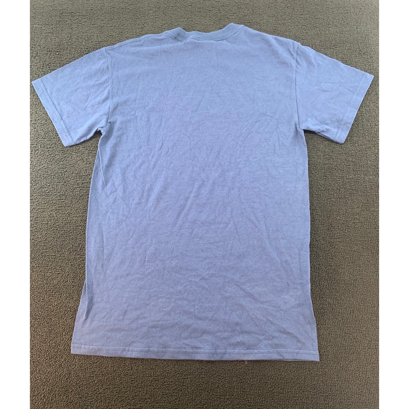 Gildan Heavy Cotton T Shirt Periwinkle Blue Crew Neck Short Sleeve Size S gallery