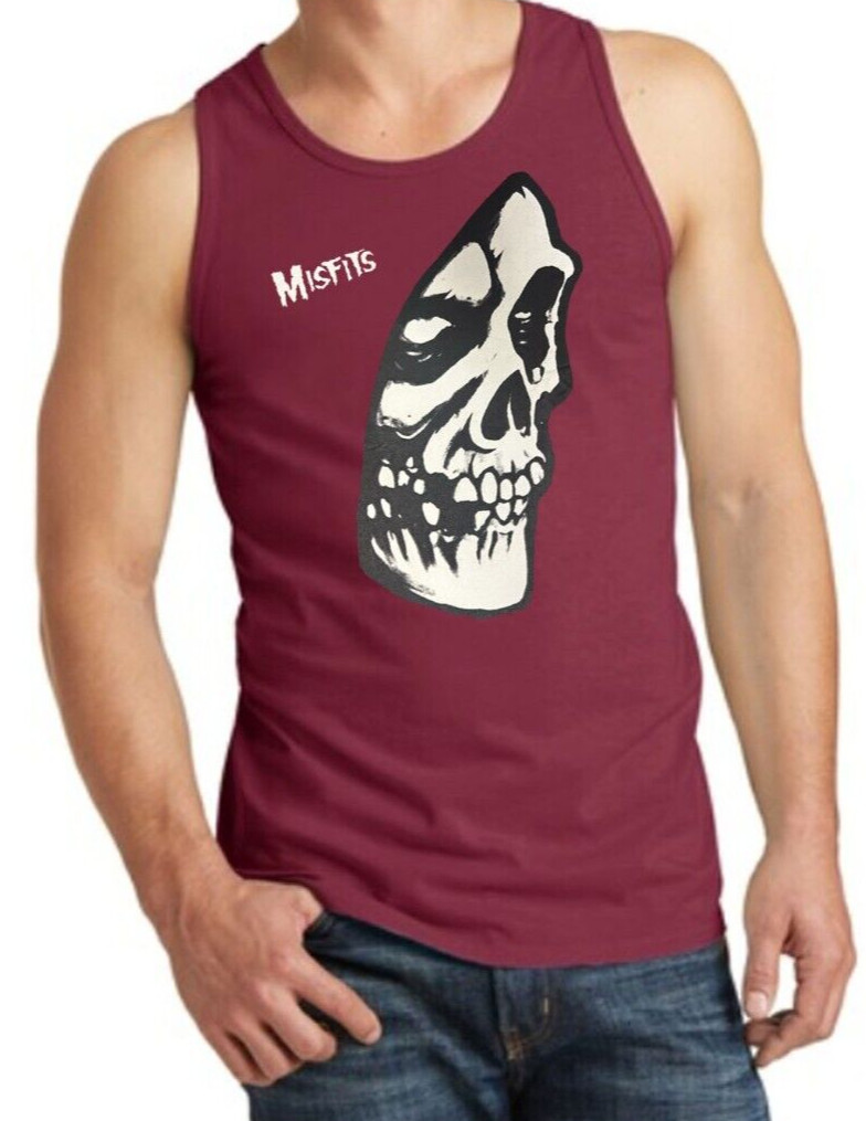 Misfits Side Rock Band Black Tank Top (Various Colors) gallery