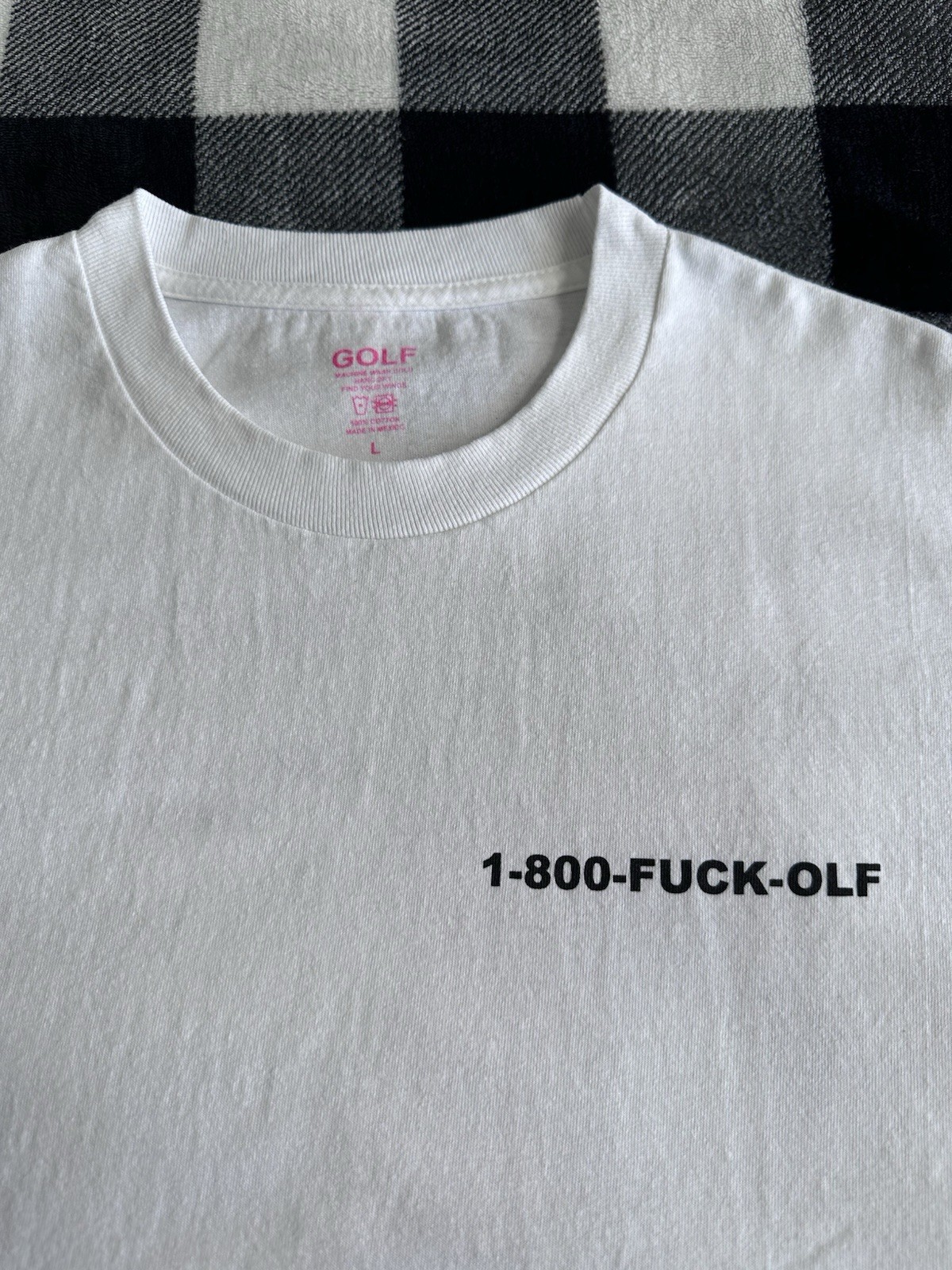 Golf Wang Rhonda Tee White Large NWOT! gallery