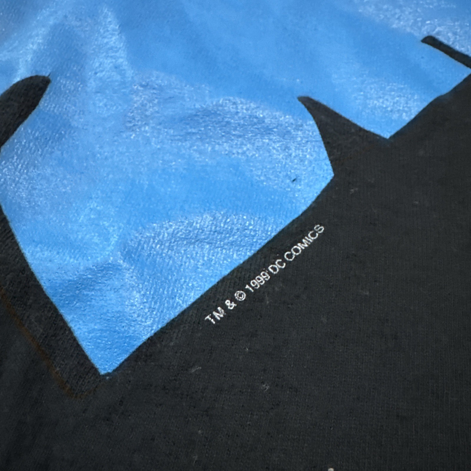 VTG DC COMICS NIGHTWING GRAPHIC Long Sleeve MENS XL GRAPHITTI DESIGNS BLUEBIRD gallery