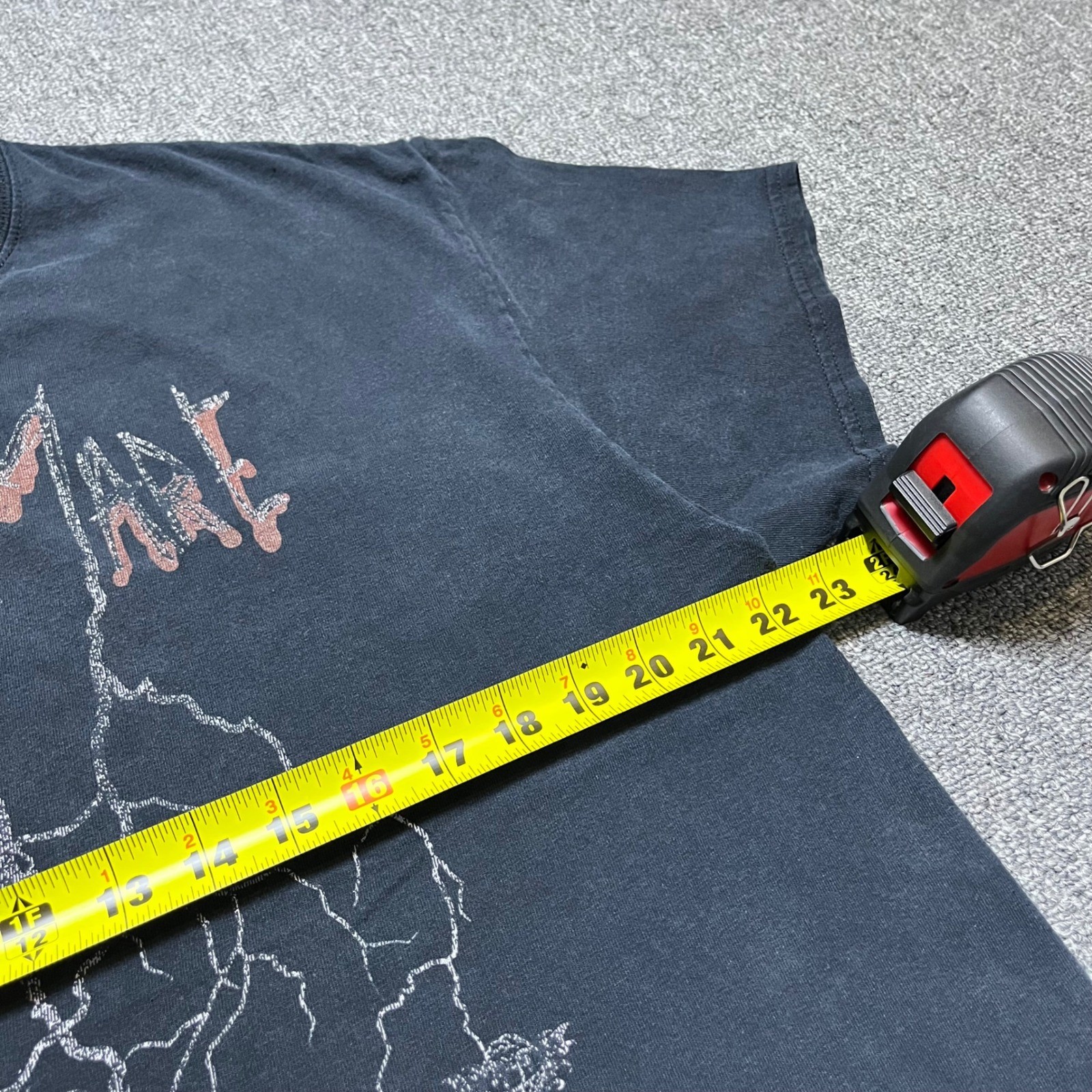 NYCXPARYS Nightmare Graphic T-Shirt Small Black Goth Punk Streetwear Tee gallery