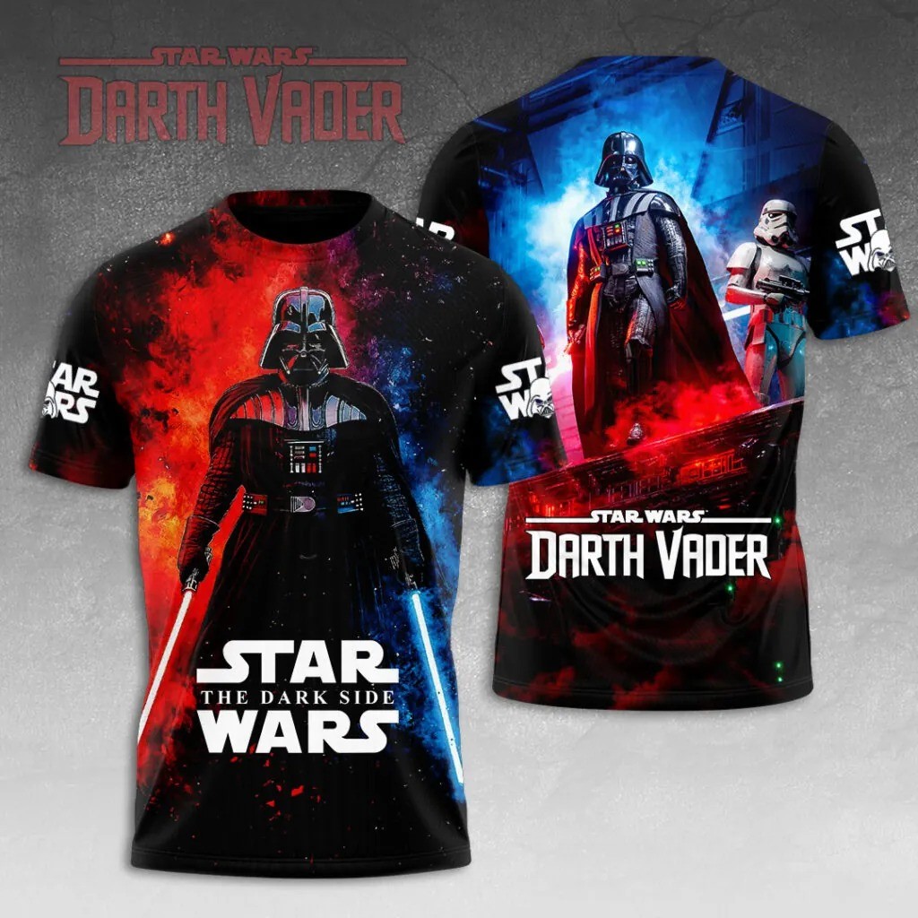 Star Wars Darth Vader The Dark Side T-shirt All Over Print Size XS-6XL gallery