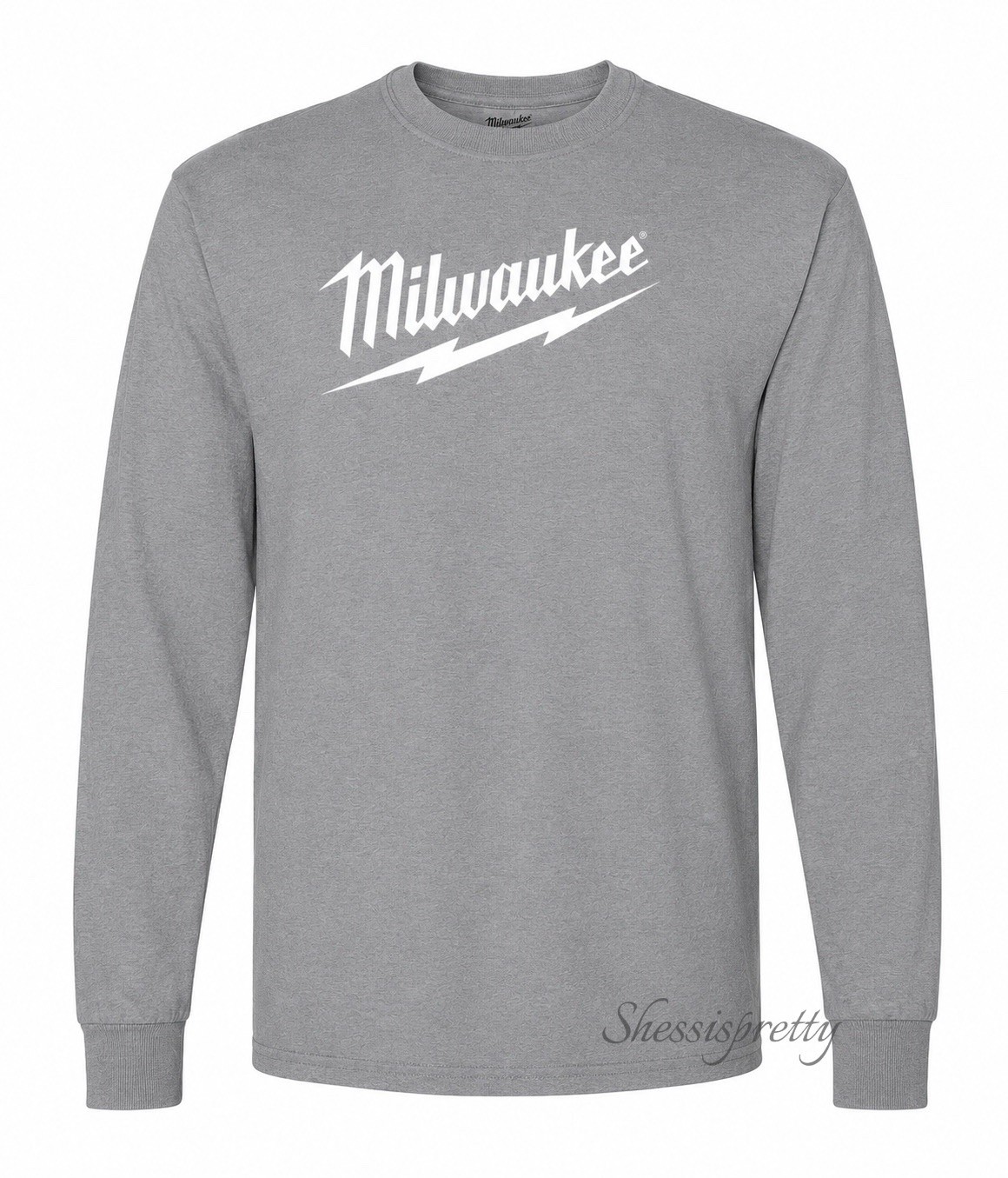 Milwaukee Tool Long-Sleeved Cotton T-Shirt, High-Quality Milwaukee Clothing. gallery