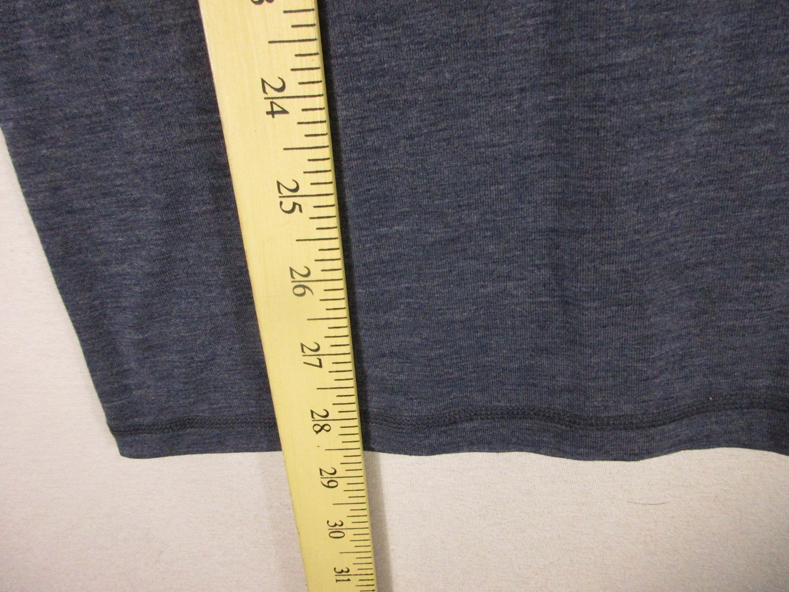 Peloton Mens Pull-On Fourlaps X T-Shirt Crew Neck Short Sleeve Size L Gray gallery