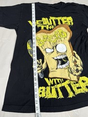 We Butter the Bread With Butter Vintage Band t-shirt Graphic Print Rare Small