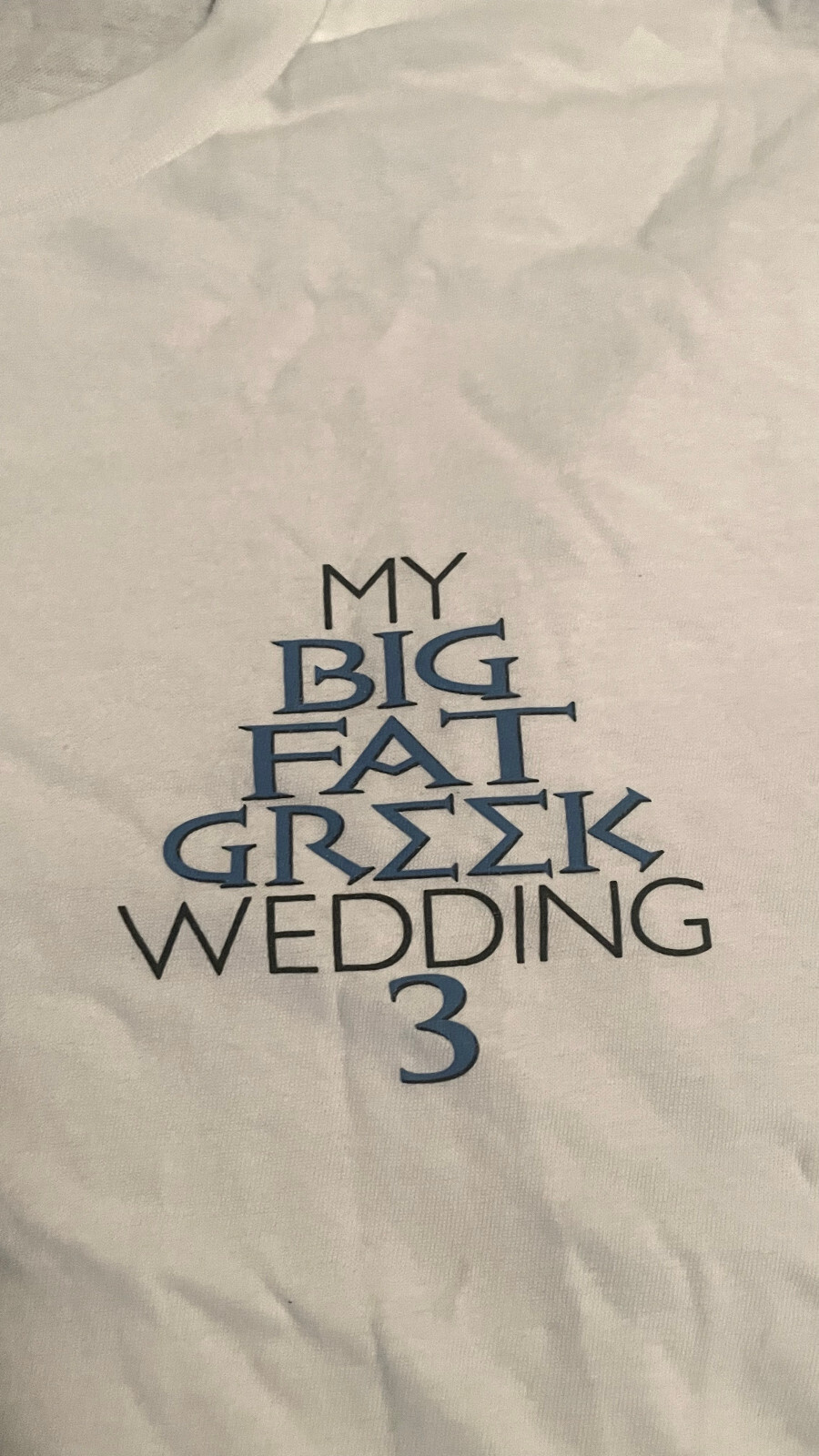 MY BIG FAT GREEK WEDDING 3 t-shirt tote bag EVIL EYE promo pack Nia Vardalos gallery